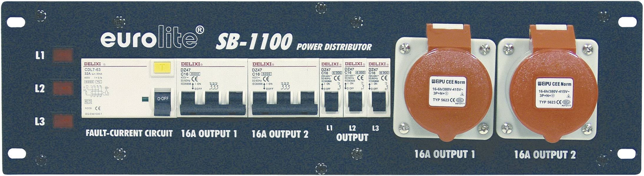 Strujni razdjelnik za pozornicu