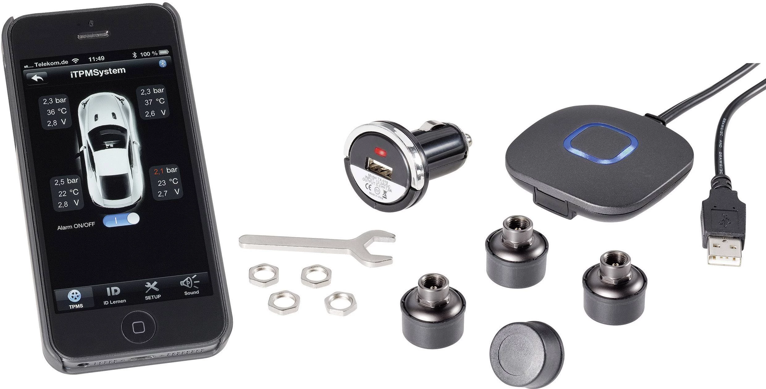 Sustavi za nadzor tlaka u gumama