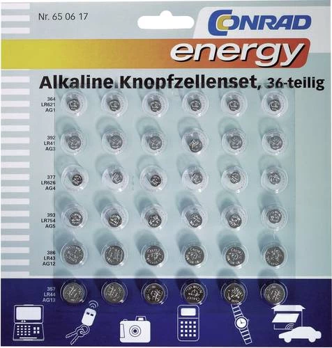 Setovi gumbastih baterija