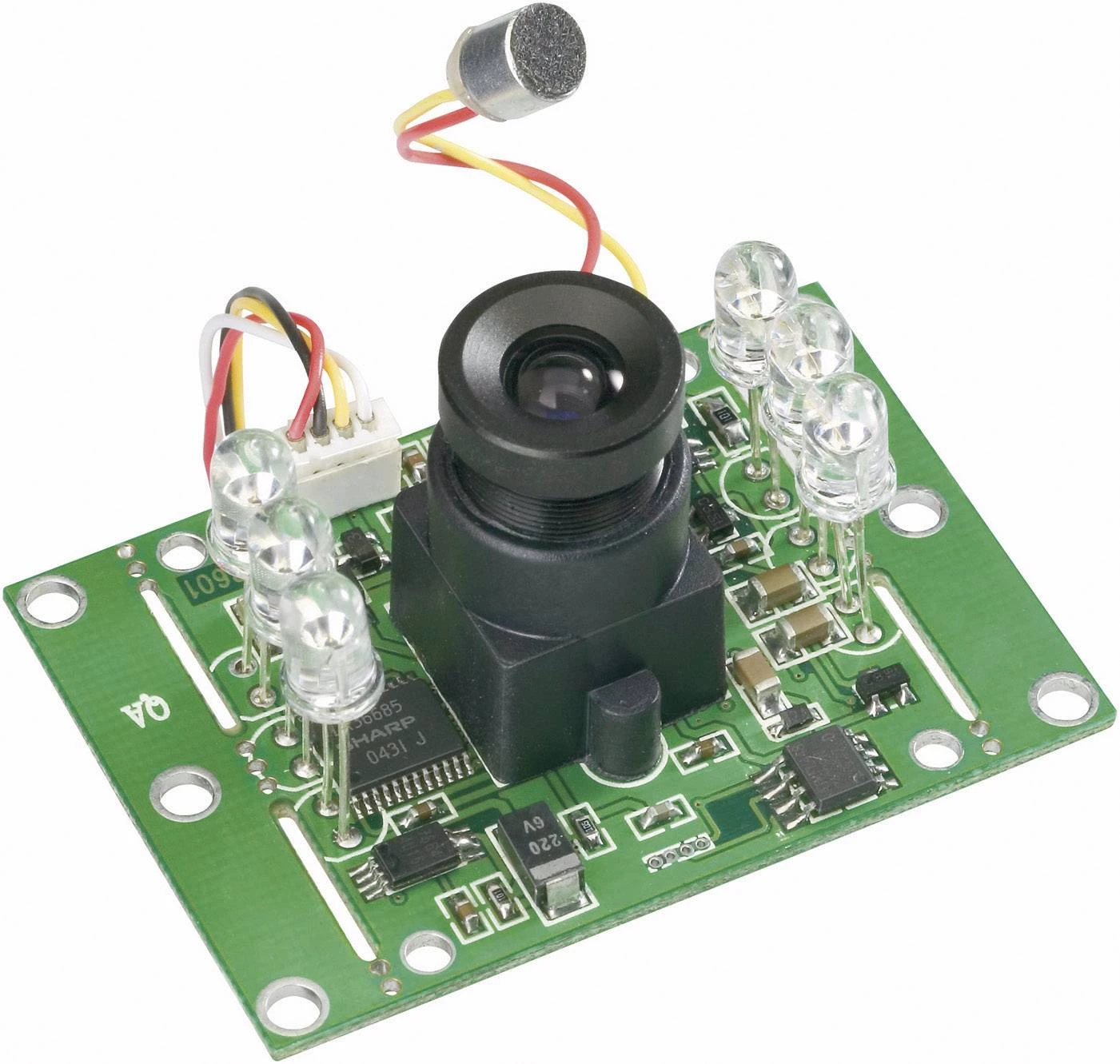 Moduli kamera, zasloni