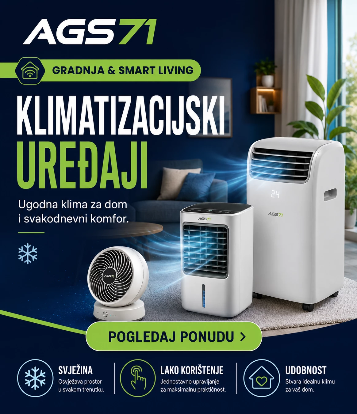 Hlađenje vašeg doma