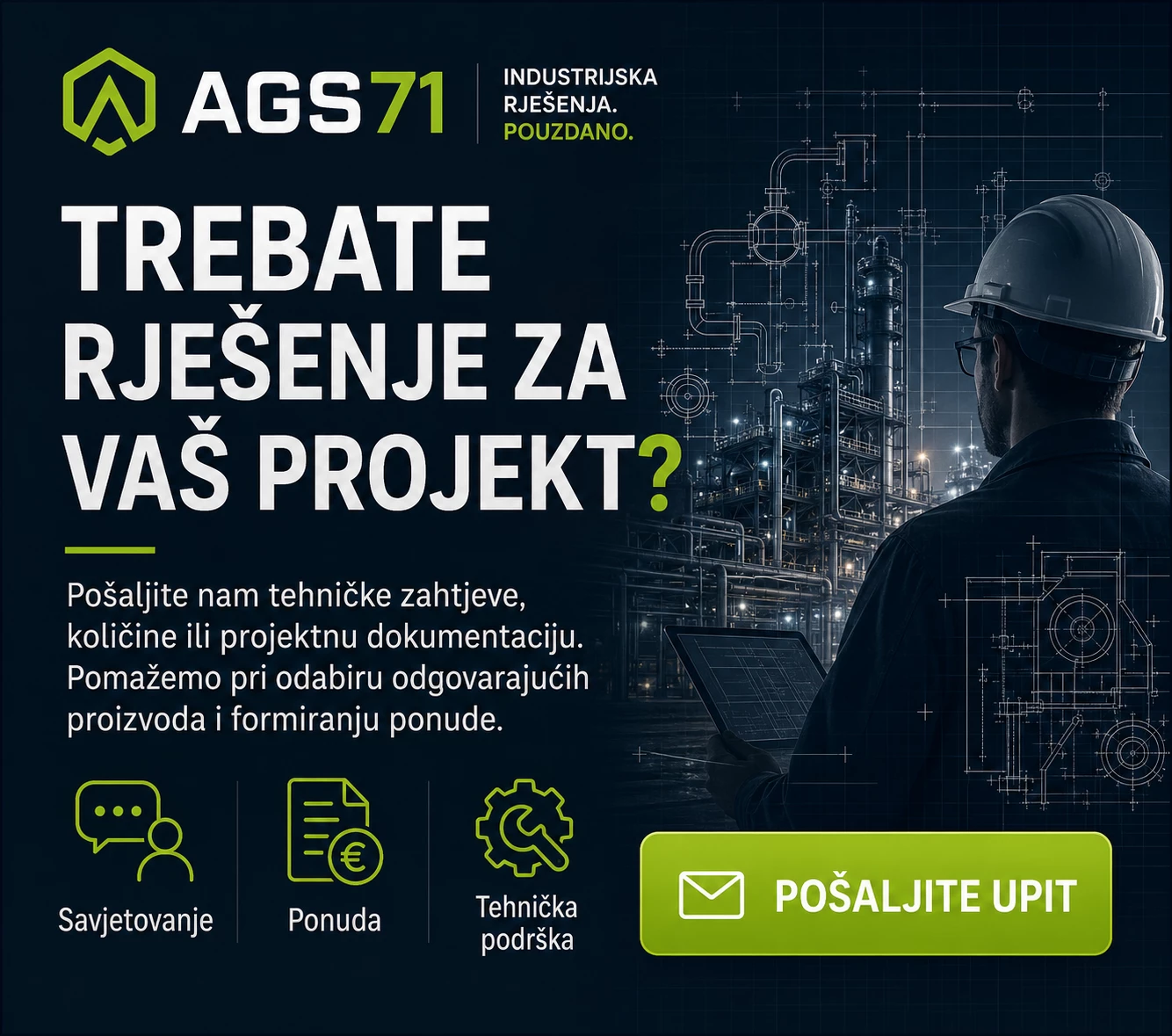 Trebate rješenje za Vaš projekat?