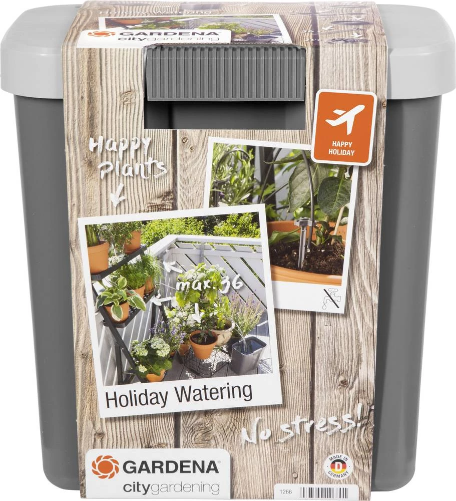 Oprema za navodnjavanje Gardena 01266-20 sustav za navodnjavanje za odlaske na godišnji, s 9 L posudom slika