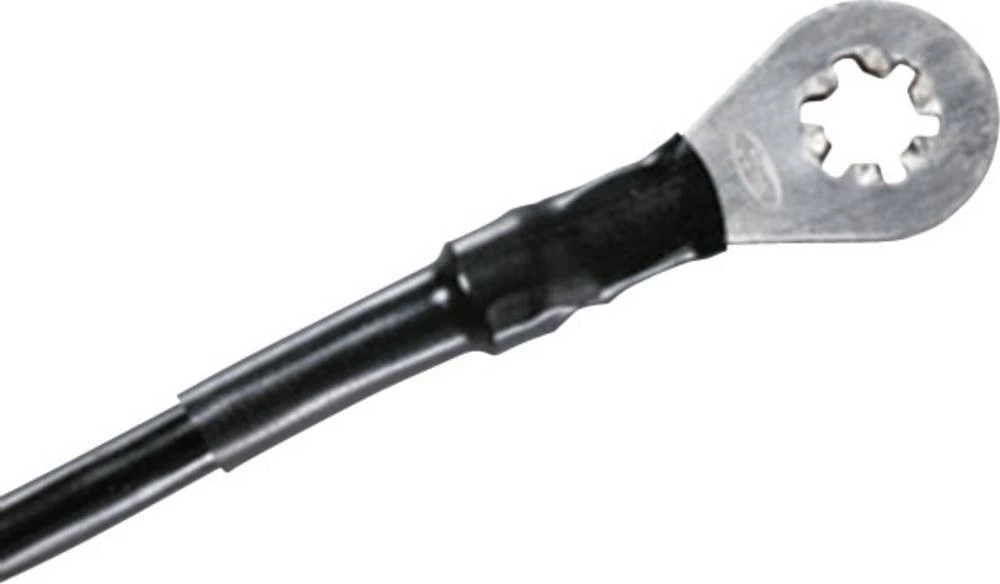 Termo skupljajuća cijev bez lijepila crne boje 9.50 mm omjer:2:1 HellermannTyton 300-73170 TCN20X-9,5/3,2-BK slika