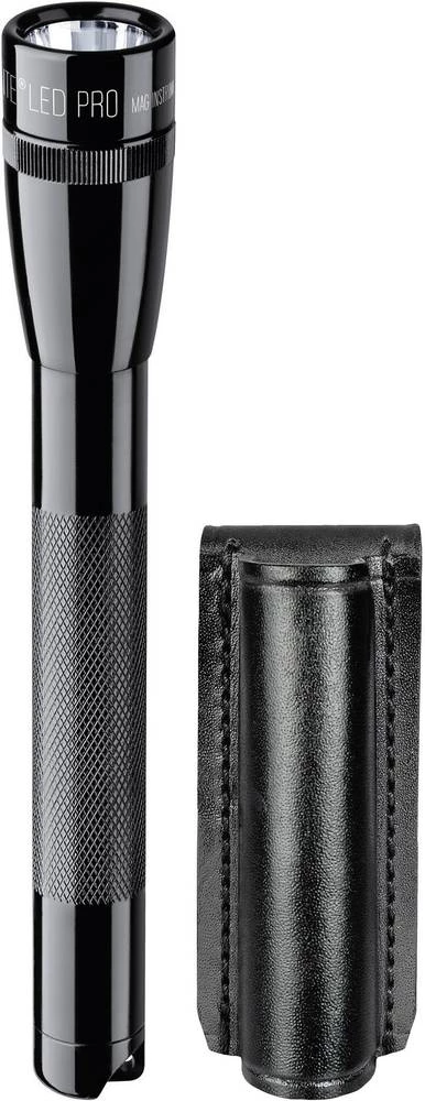 LED džepna svjetiljka MAG LED Technology Mini-Pro pogon na bateriju 118 g crna slika