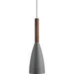 Viseća svjetiljka Pure Nordlux halogena E27 60 W siva
