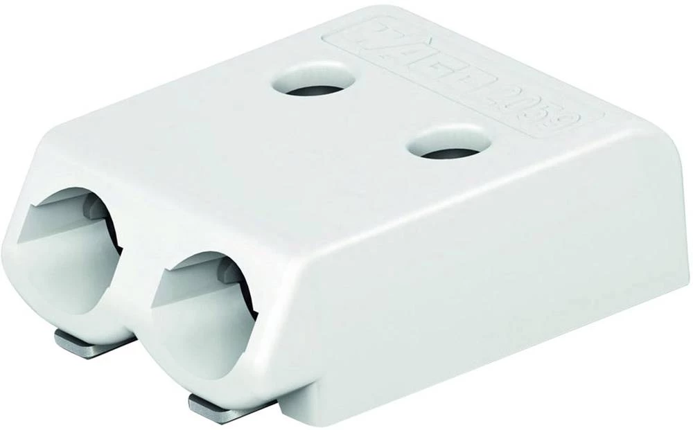 WAGO Opružni blok s stezaljkama broj polova 2 bijele boje 1 komad slika