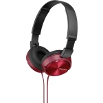 Slušalice MDR-ZX310R Sony crvena