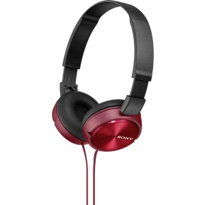 Slušalice MDR-ZX310R Sony crvena slika