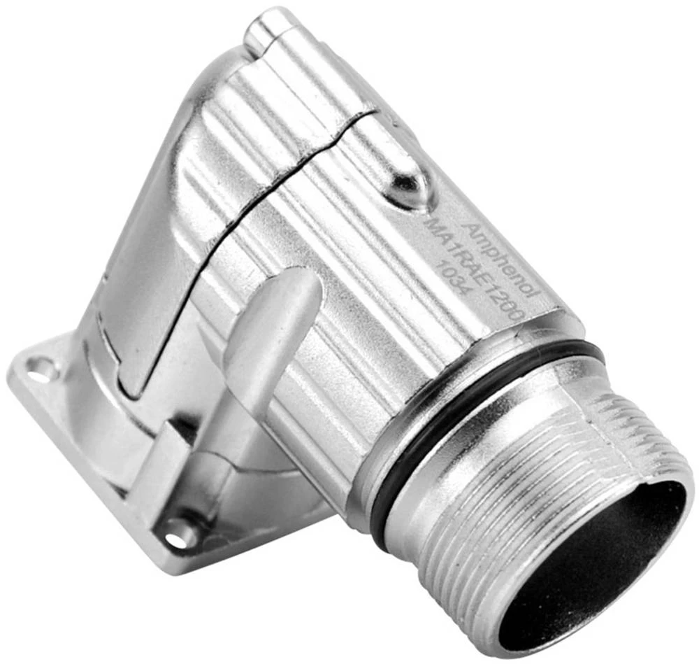 Utikač za uređaje, kutni, kvadratna prirubnica, M23A (muški kontakti) broj polova: 16 10 A MA1RAE1601 Amphenol 1 kom. slika