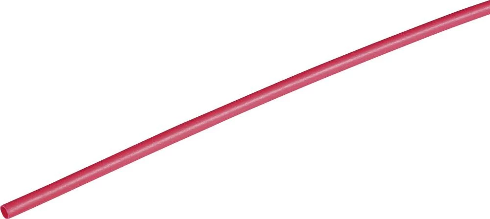 Termo skupljajuća cijev bez lijepila crvene boje 1.60 mm omjer:2:1 AlphaWire F221 1/16 RD slika
