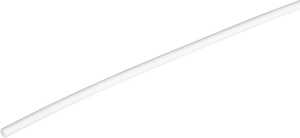 Termo skupljajuća cijev bez lijepila bijele boje 6 mm omjer:2:1 AlphaWire F221 1/4 WH slika