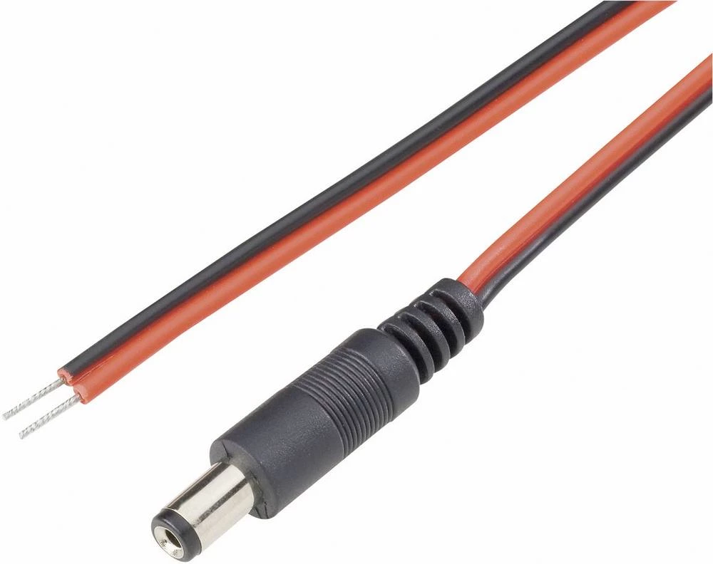 Niskonaponski priključni kabel, niskonaponski utikač - kabel s otvorenim krajem, 3.5 mm 1.1 mm 1.1 mm BKL Electronic 2 m 1 kom. slika