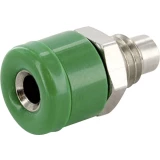 Laboratorijska utičnica, ugradna vertikal Pin-: 2.6 mm zelene boje econ connect HOBGN 1 komad