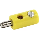 Laboratorijski utikač, ravan Pin-: 2.6 mm žute boje econ connect HOSGE 1 komad