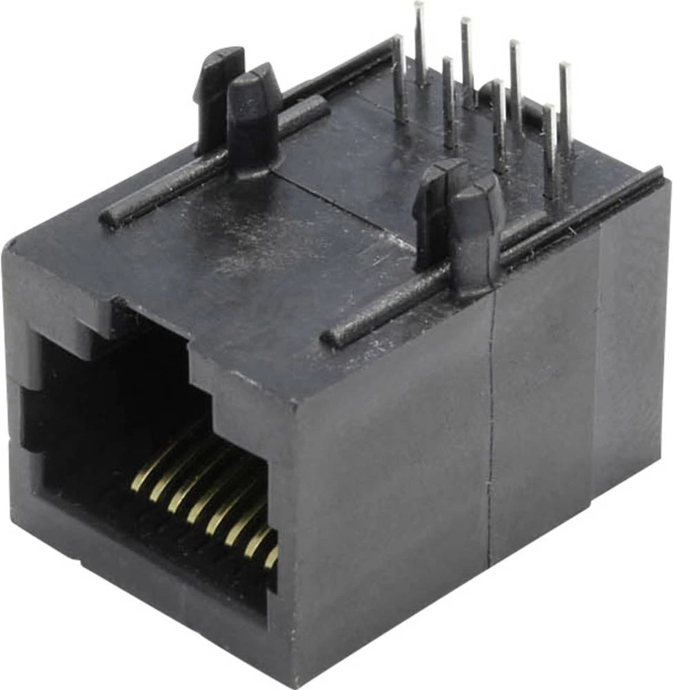 Modular-ugradna utičnica utičnica, ugradna horizontal MSEU88A crne boje econ connect MSEU88A 1 komad slika