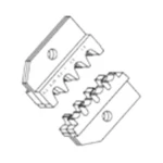 Matrica za MCP kontakte 1.5 mm MCP TE Connectivity sadržaj: 1 kom.