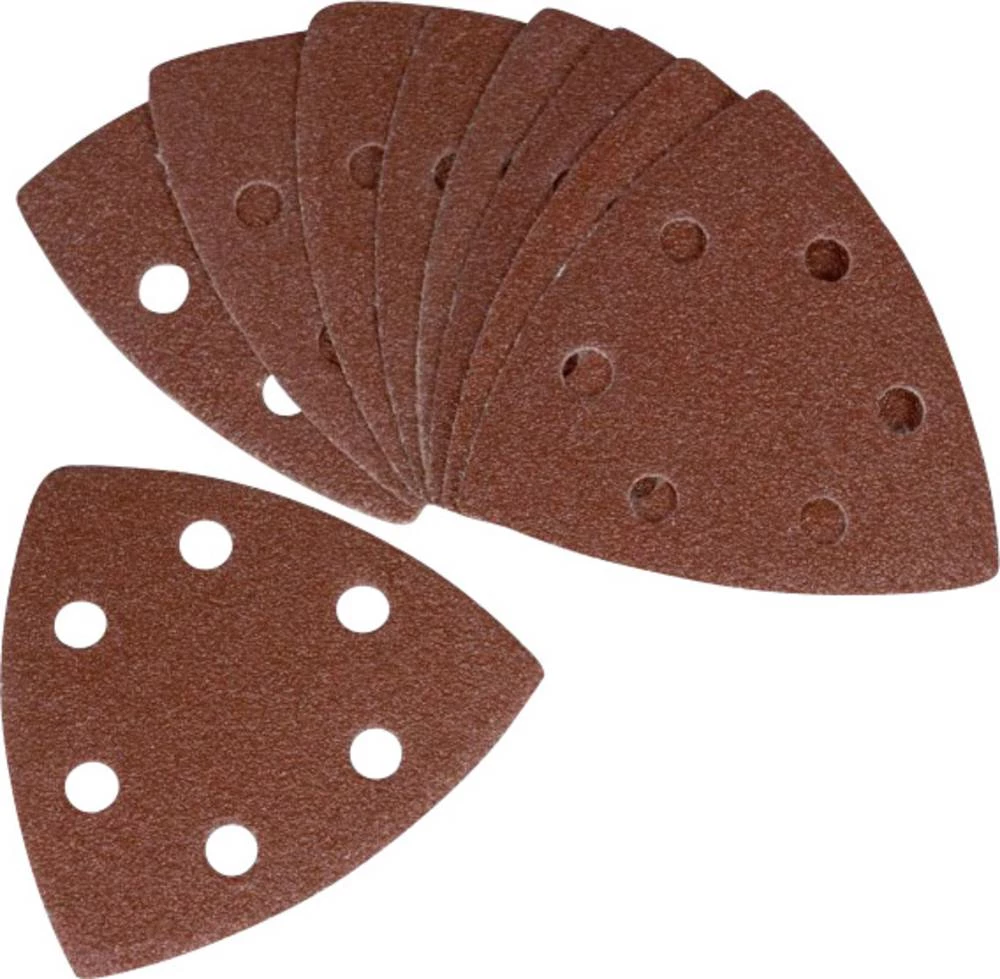 Delta brusni papir s čičkastom granulacijom 80 Ferm PSA1033 10 komada slika