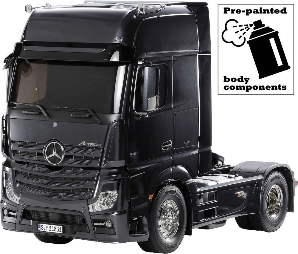 Mercedes Benz Actros 1851 GigaSpace 300056342 Tamiya 1:14 RC Električni kamion na sastavljanje slika