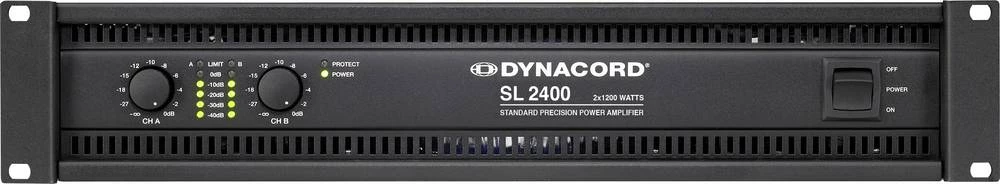 PA pojačalo SL 2400 Dynacord 2 x 1200/750 W priključak: SPK, XLR slika