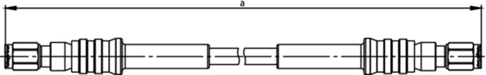 Mjerni vod Telegärtner [ SMA utikač - SMA utikač] 60 cm L00010A1588 slika