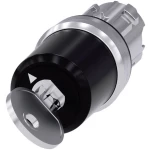 Prekidač s ključem Prednji prsten od metala, Visok sjaj Crna 1 x 90 ° Otpiranje ključem Siemens SIRIUS ACT 3SU1050-5BF01-0AA0 1
