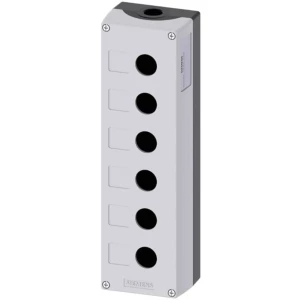 Prazno kućište 6 ugradbenih mjesta, za podnu montažu (D x Š x V) 285 x 85 x 64 mm Siva Siemens SIRIUS ACT 3SU1856-0AA00-0AB1 1 S slika
