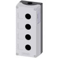 Prazno kućište 4 ugradbena mjesta, za podnu montažu (D x Š x V) 199 x 85 x 64 mm Siva Siemens SIRIUS ACT 3SU1854-0AA00-0AB1 1 ST slika