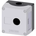 Prazno kućište 1 ugradbeno mjesto, za podnu montažu (D x Š x V) 89.4 x 85 x 64 mm Neobilježeno Siva Siemens SIRIUS ACT 3SU1851-0 slika