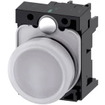 Signalna svjetiljka plosnat Bijela 24 V/AC, 24 V/DC Siemens SIRIUS ACT 3SU1102-6AA60-1AA0 1 ST