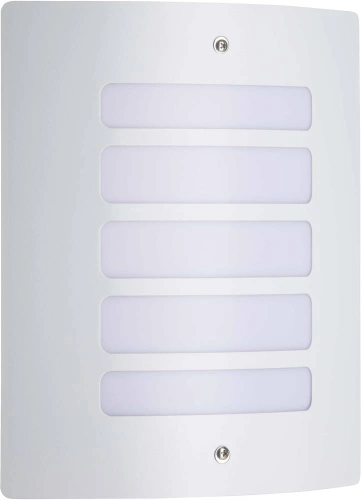 LED vanjska zidna svjetiljka, energijsko štedna žarulja E27 60 W Brilliant Todd 47682/05 bijela slika