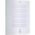 LED vanjska zidna svjetiljka sa senzorom pokreta, energijsko štedna žarulja E27 60 W Brilliant Todd 47698/05 bijela slika