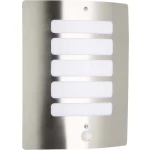 LED vanjska zidna svjetiljka sa senzorom pokreta, energijsko štedna žarulja E27 60 W Brilliant Todd 47698/82 nehrđajući čelik
