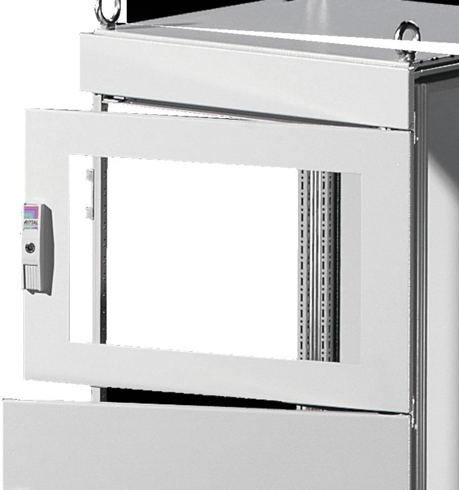 Razdjelna vrata s prozorom (Š x V) 600 mm x 600 mm čelični lim, sive boje Rittal SV 9672.167 1 kom. slika