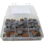 Asortiman spojnih stezaljki fleks: 0.08-2.5 mm² krut: 0.08-2.5 mm² WAGO WA-741-744 54 ST