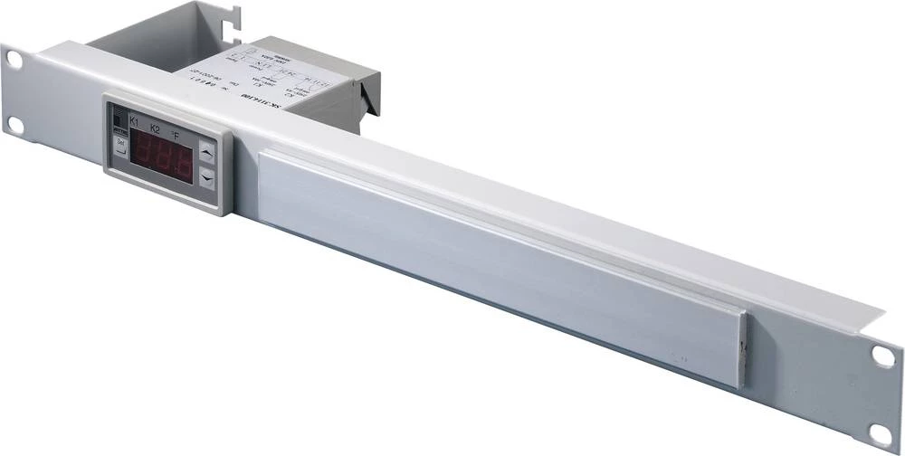 19 regulator temperature za mrežni ormar 1 HE Rittal 7109035 svijetlo sive boje (RAL 7035) slika