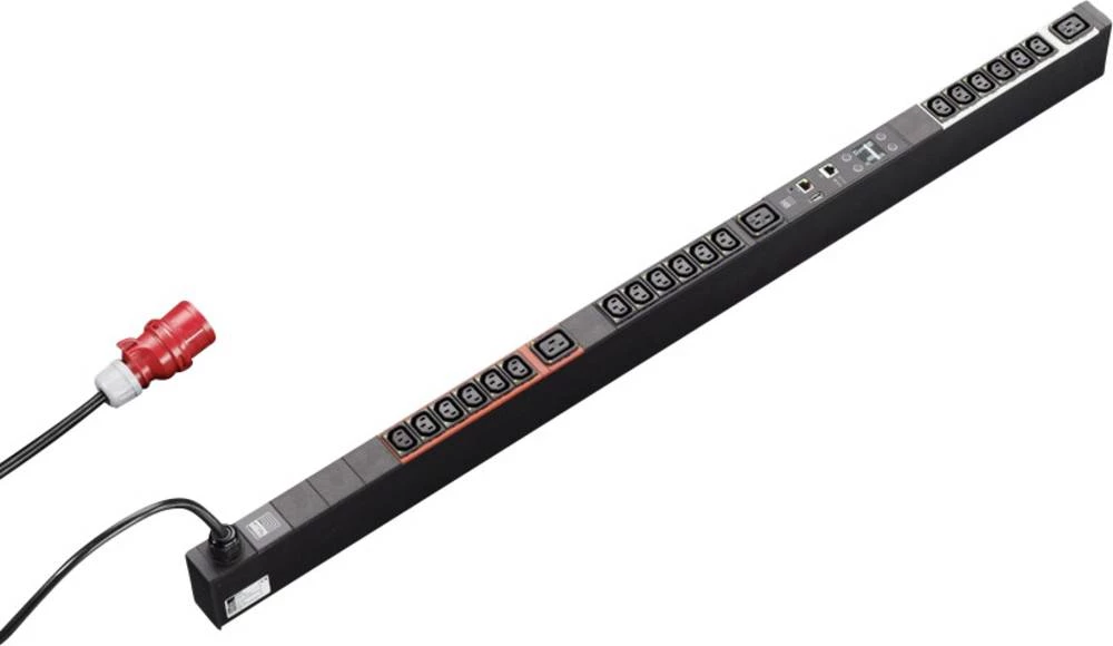 19 letva s utičnicama za mrežni ormar, utičnica za hladne uređaje C13 10A utičnica za hladne uređaje C19 16A Rittal 7955.331 cr slika