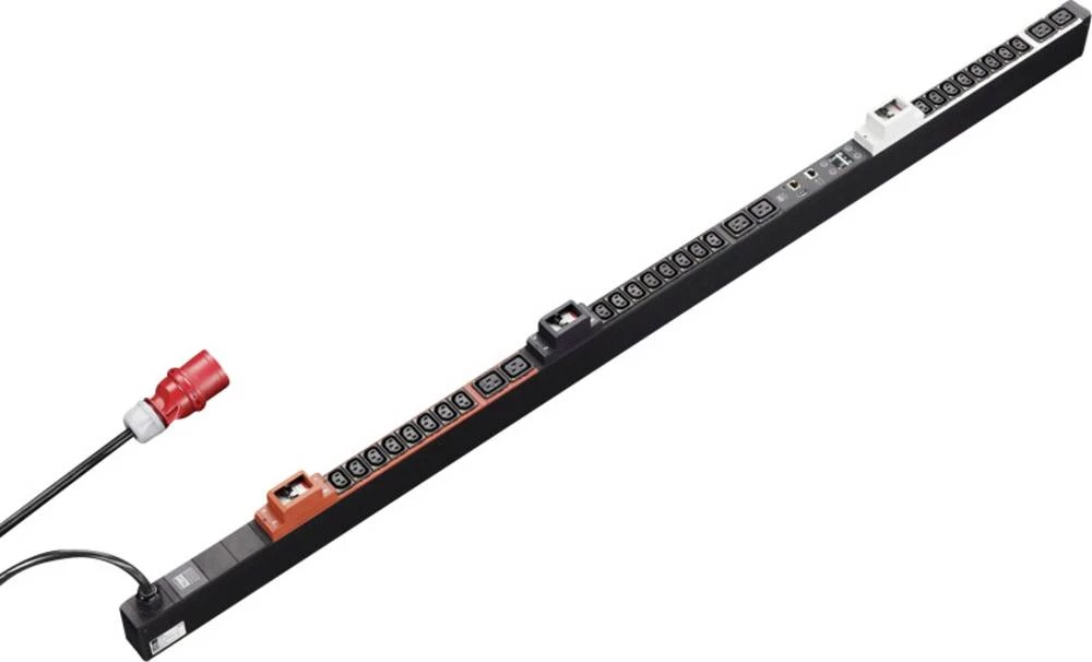 19 letva s utičnicama za mrežni ormar, utičnica za hladne uređaje C13 10A utičnica za hladne uređaje C19 16A Rittal 7955.433 cr slika