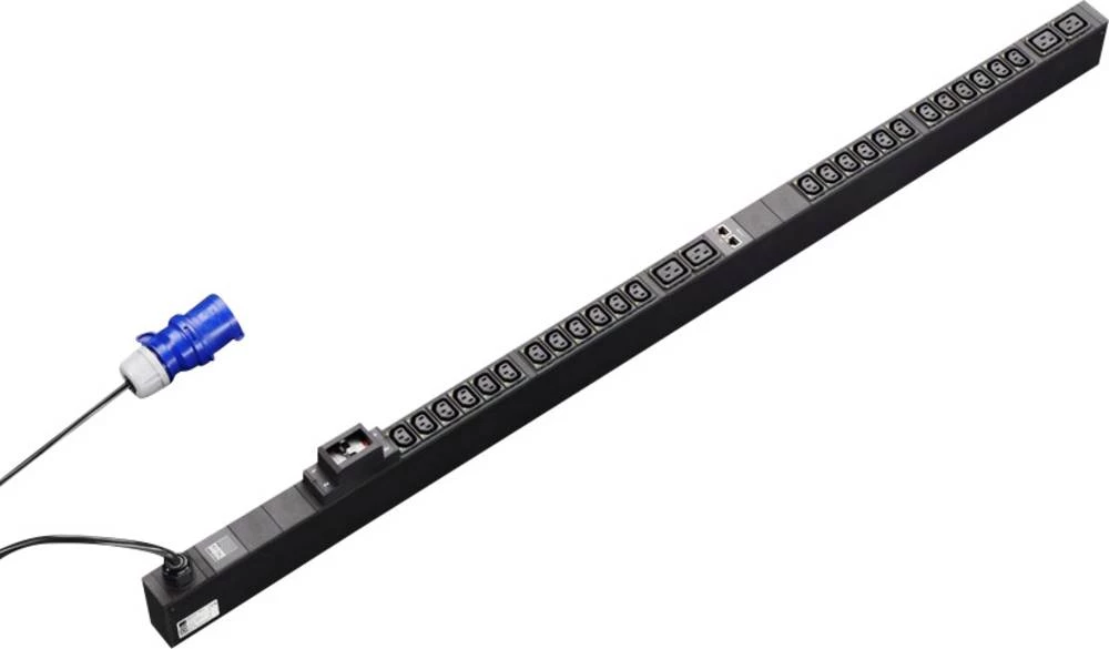 19 letva s utičnicama za mrežni ormar, utičnica za hladne uređaje C13 10A utičnica za hladne uređaje C19 16A Rittal 7955.911 cr slika