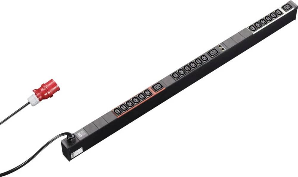 19 letva s utičnicama za mrežni ormar, utičnica za hladne uređaje C13 10A utičnica za hladne uređaje C19 16A Rittal 7955.931 cr slika