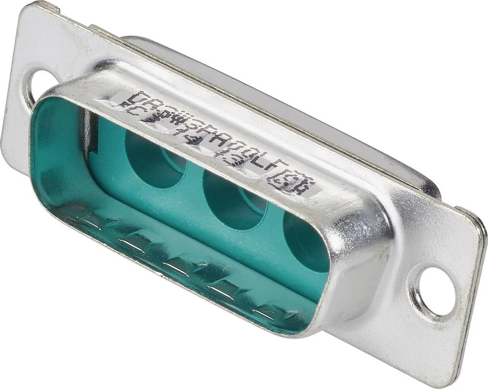 D-SUB hibridna utičnica 180 ° broj polova: 3 lemni priključak FCI D-SUB 1 kom. slika