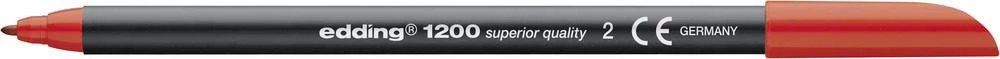 Flomaster u boji Edding 4-1200002 crvena, šiljasti oblik 1 mm (maks.) 1 kom. slika