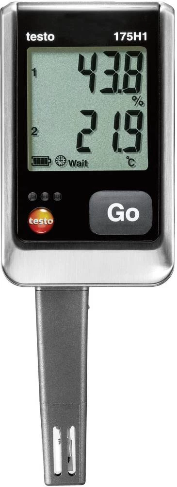 Višenamjenski zapisivač podataka testo 175 H1 mjerenje temperature, vlage -20 do +55 °C 0 do 100 % rF kalibrirano prema DAkkS st slika