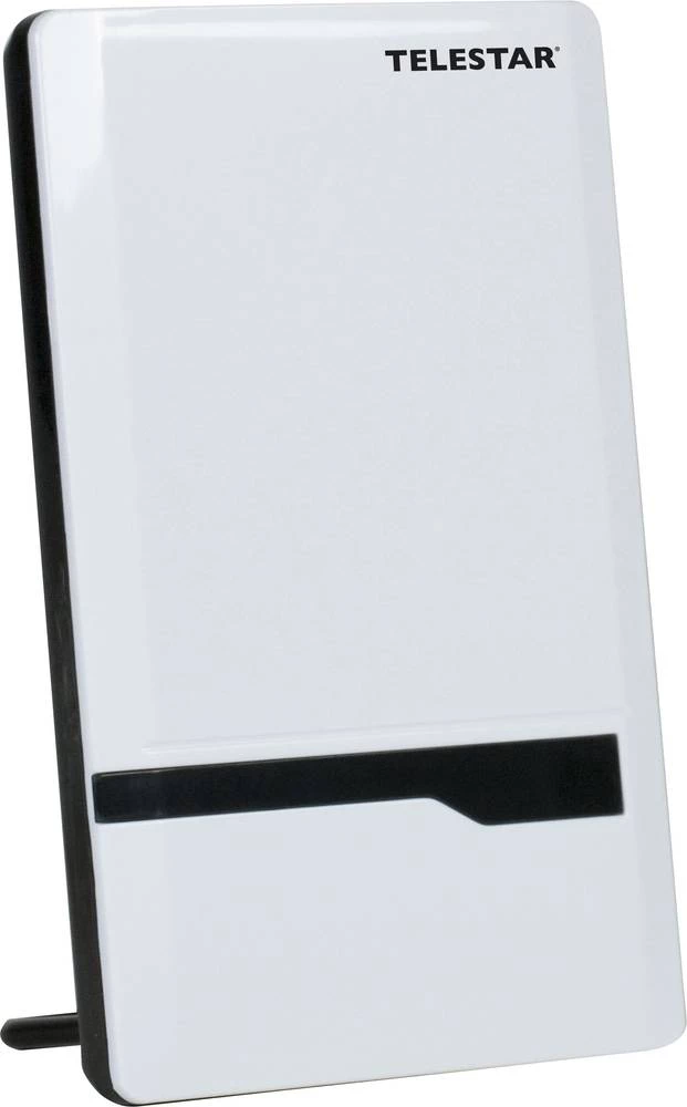 Aktivna DVB-T plosnata antena 7 LTE Telestar unutarnji prostor 35 dB bijela slika