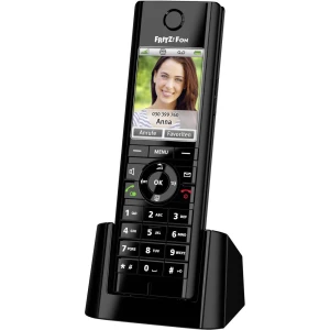 Bežični telefon VoIP AVM FRITZ!Fon C5 telefoniranje slobodnih ruku, baby monitor, priključak za slušalice, zaslon u boji, crne b slika