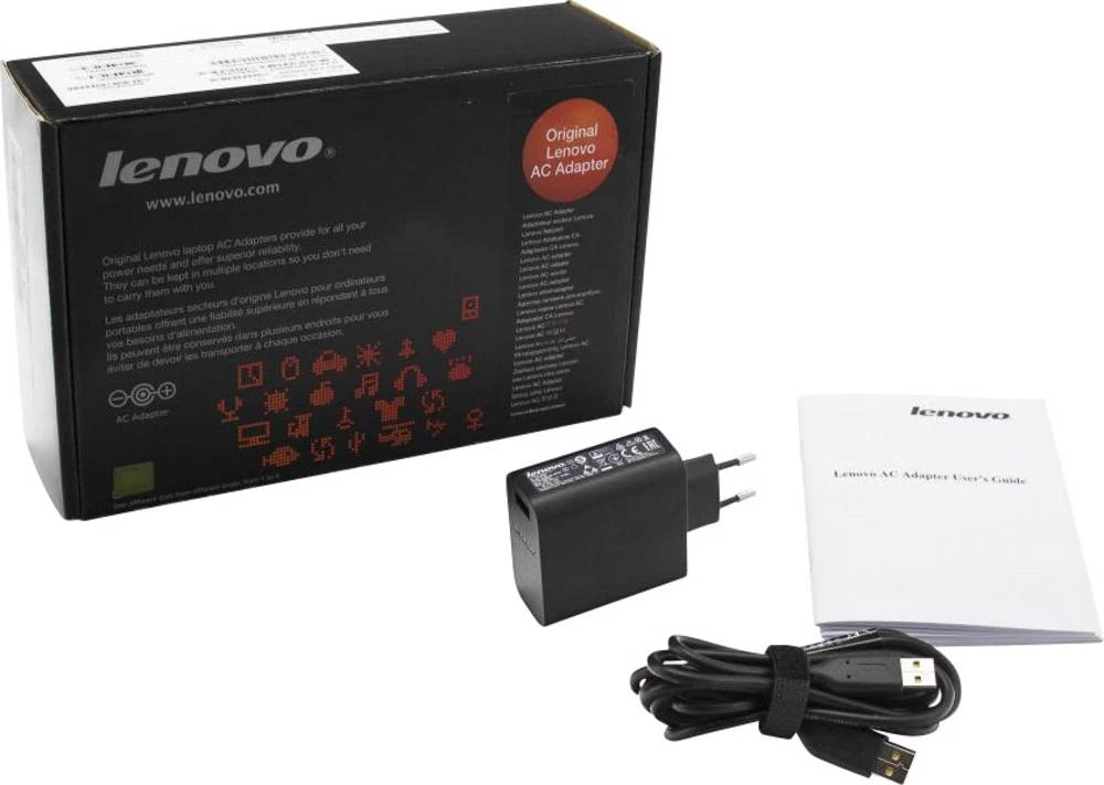 Strujni adapter -prijenosno računalo Lenovo GX20H34897 65 W 19 V/DC 2 A slika