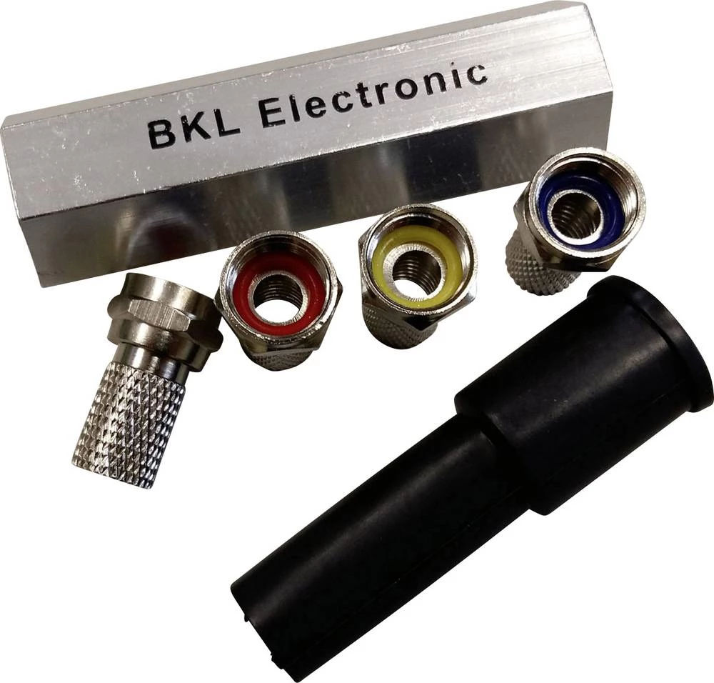 Set F-utikača s gumenom čahurom, promjer kabela: 6.80 mm slika