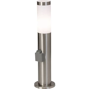 Vanjska stojeća svjetiljka, energijsko štedna žarulja E27 20 W Brilliant Chorus 43693/82 nehrđajući čelik slika