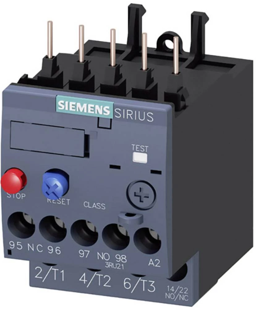 Relej za preopterećenje 1 zatvarač, 1 otvarač 1 kom. Siemens 3RU2116-1HB1 slika