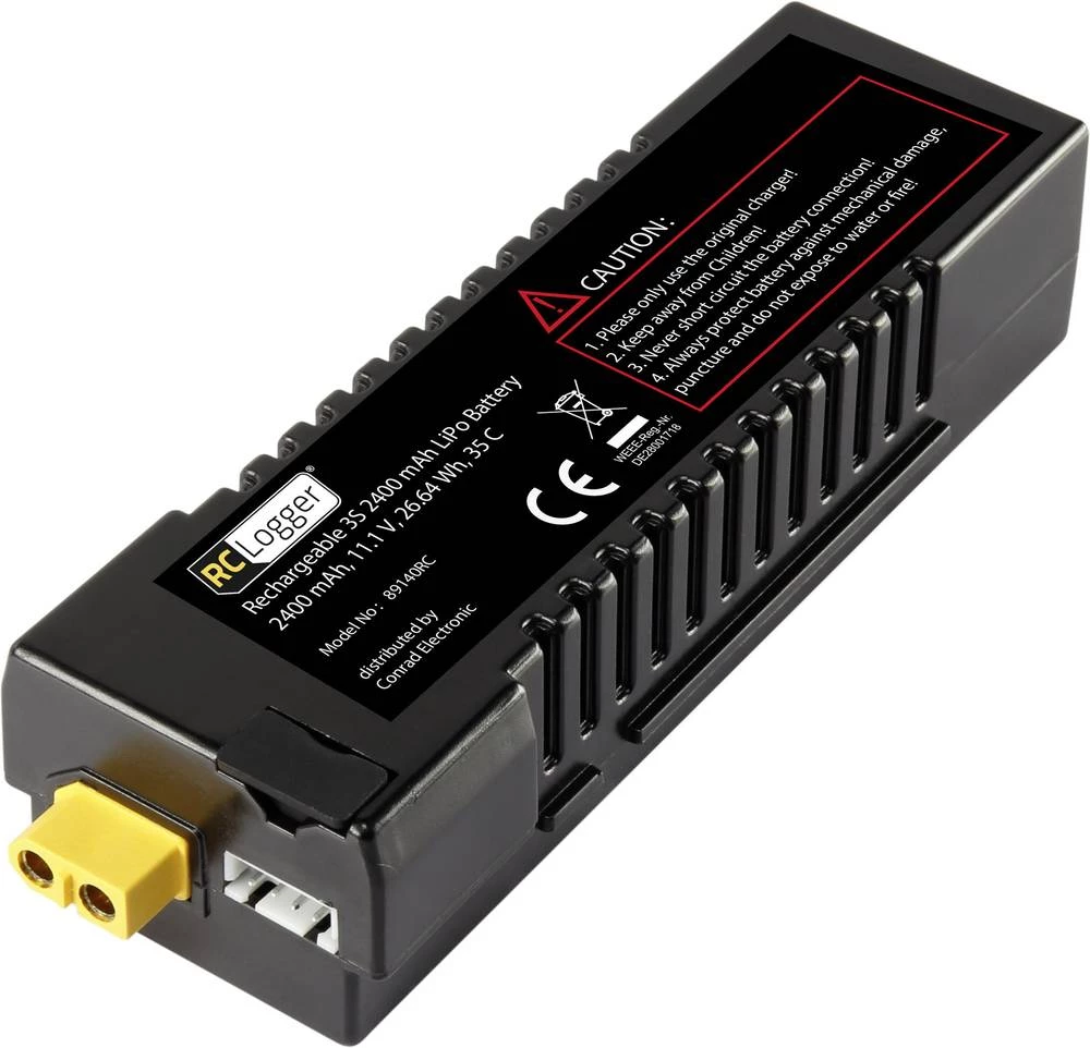 Baterija za letenje za Race Copter modele RC Logger RC Logger za RC Eye Navigator 250 slika